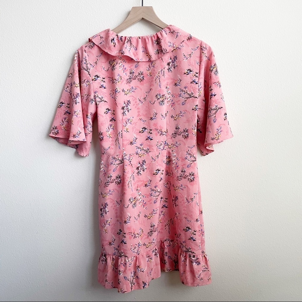 Topshop Off Duty Ruffle Tea Dress - Picture 7 of 9